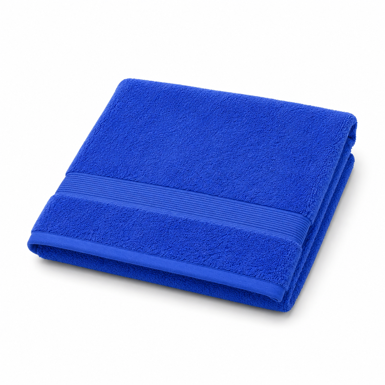 Premium Quality Dyed Bath Towel (Royal Blue)