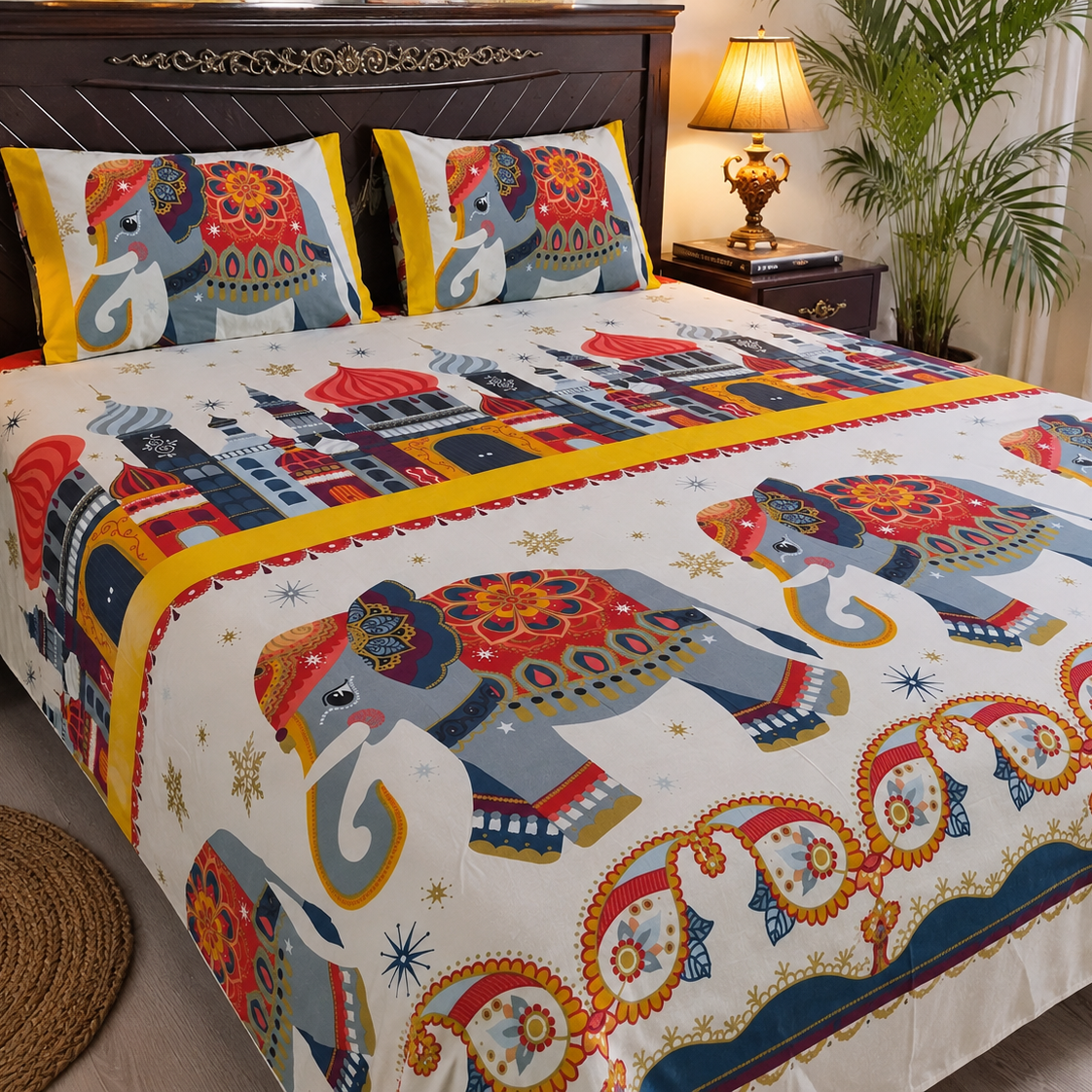 Kids Printed Bed Sheet Set – King Size