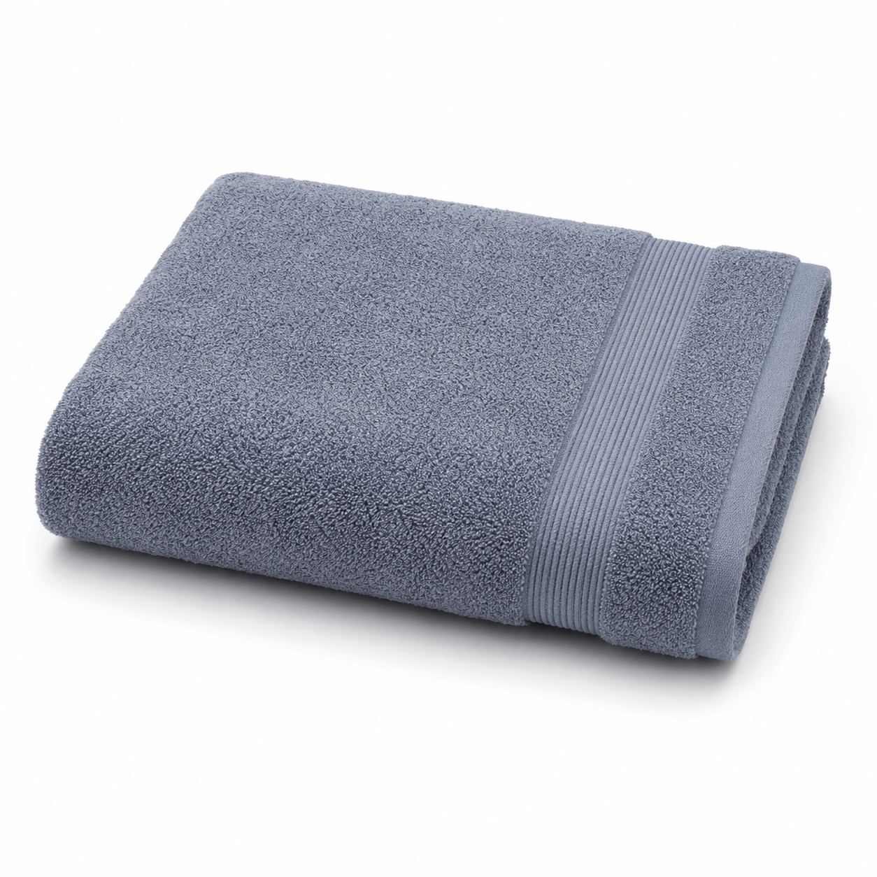 Premium Quality Dyed Bath Towel (Grey)