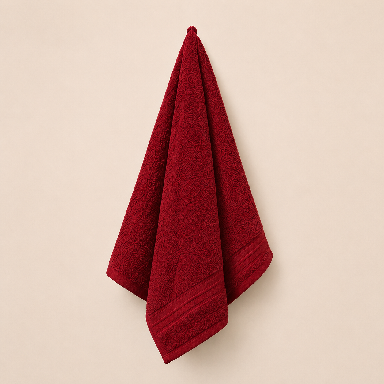 Pack of 2 Assorted Colors Bath Towels Set