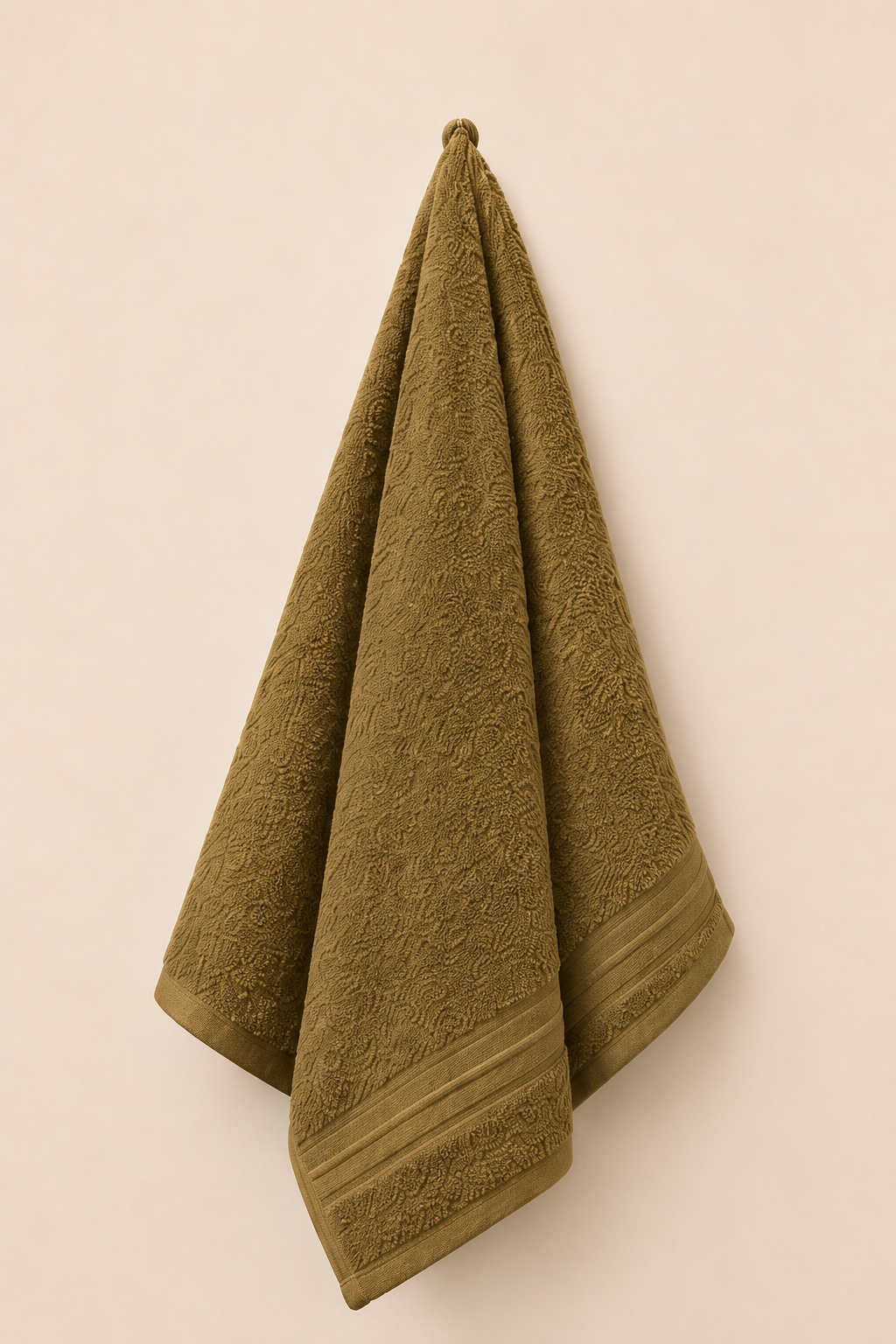 Pack of 2 Assorted Colors Bath Towels Set