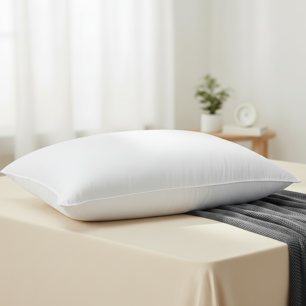 Premium Quality Pillow filled with Imported Ball Fibers (Vacuum Packed)