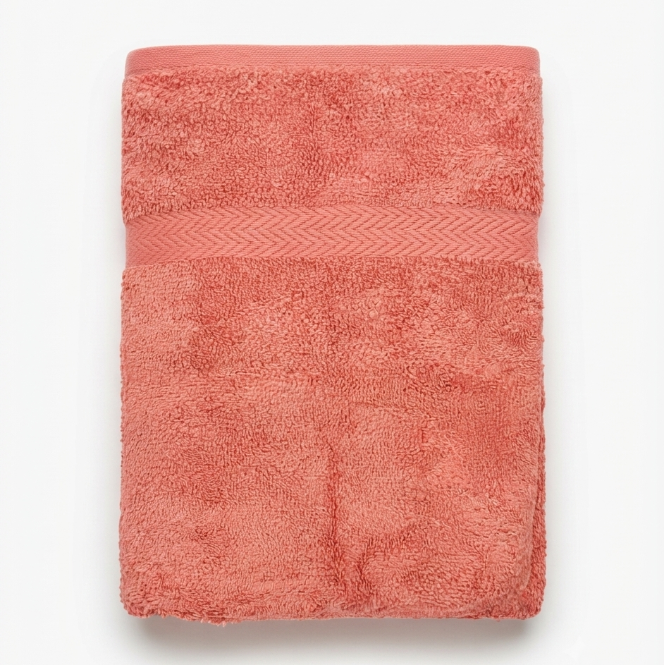 Premium Quality Dyed Bath Sheet (Rust)