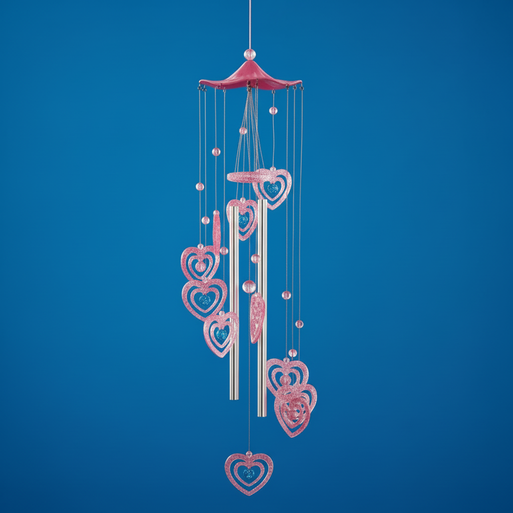 Love Bell Cylindrical Wind Chime