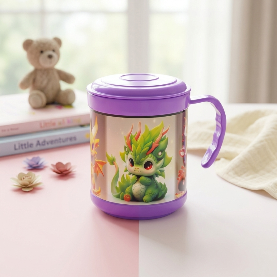 🌸 Cute Kids Cartoon Mug 🌸