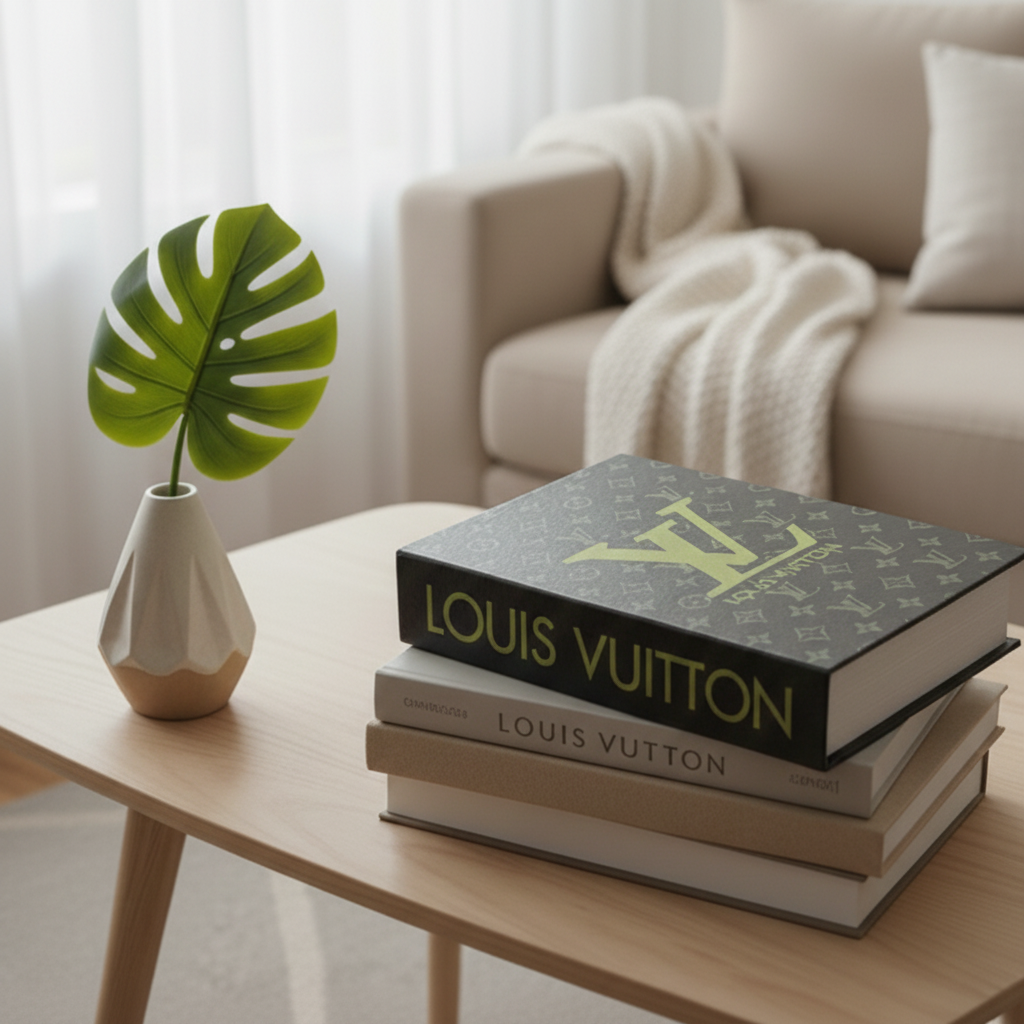 Louis Vuitton Dummy Book for Decoration of Home & Office