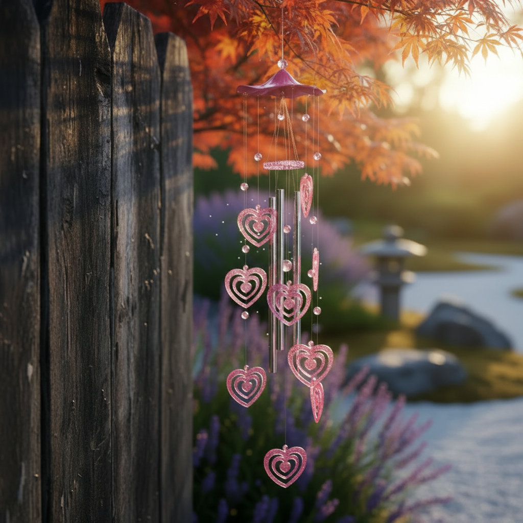 Love Bell Cylindrical Wind Chime