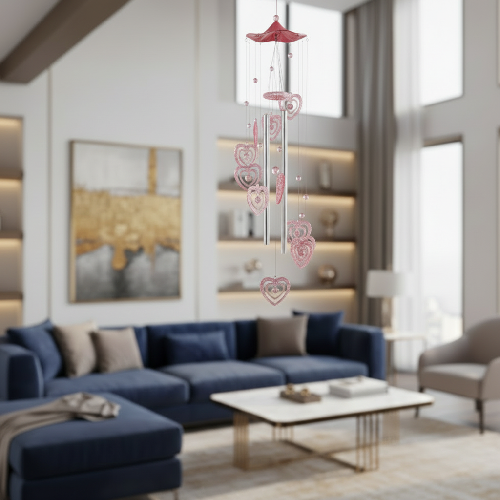 Love Bell Cylindrical Wind Chime