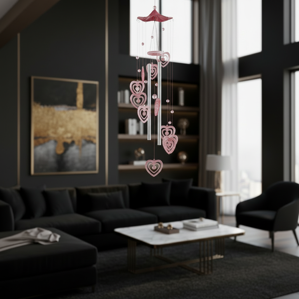 Love Bell Cylindrical Wind Chime