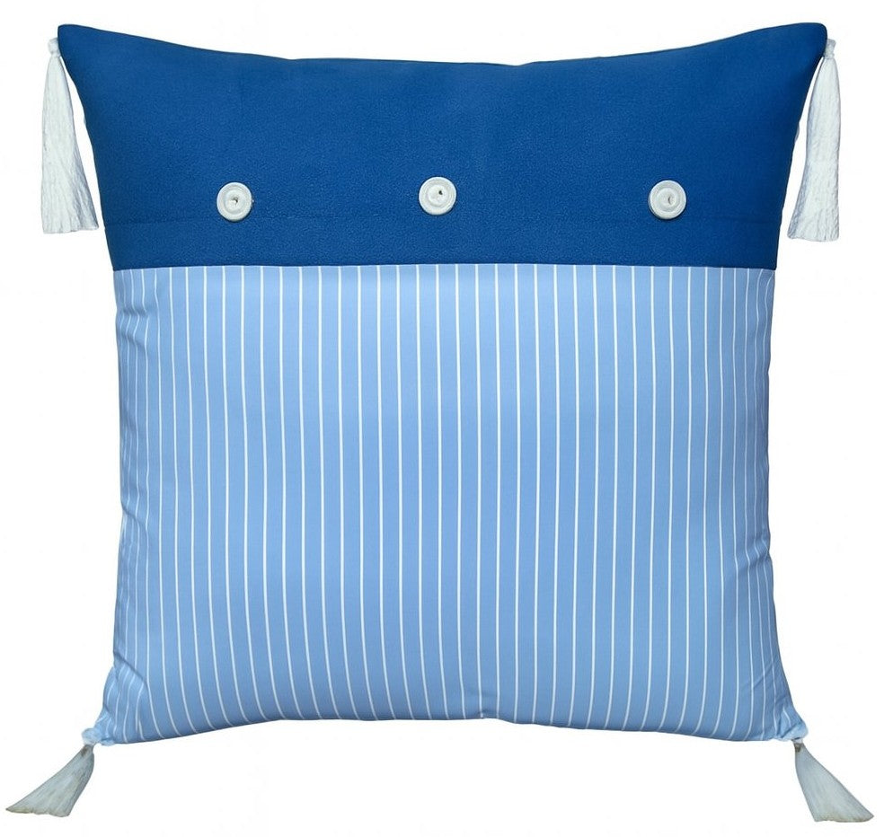 Pack of 2 Decorative Cushion Covers Printed & Dyed Fabric (without Filling)
