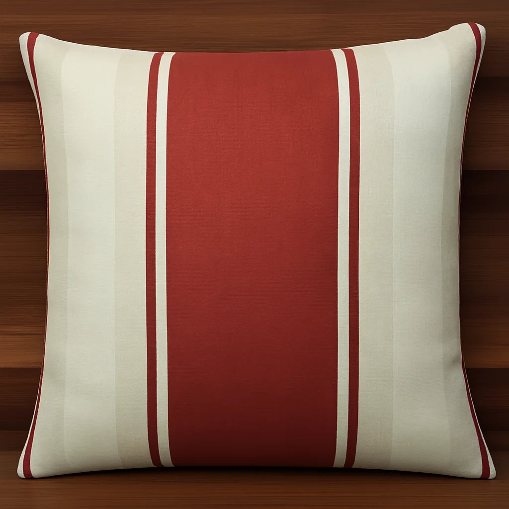 Pack of 2 Cushion Covers of Cotton Panama Printed Fabric (Without Filling)