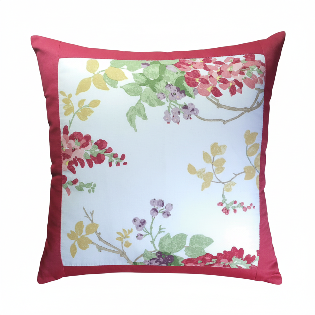 Pack of 2 Cotton Satin Decorative Cushion Covers (Without Filling)