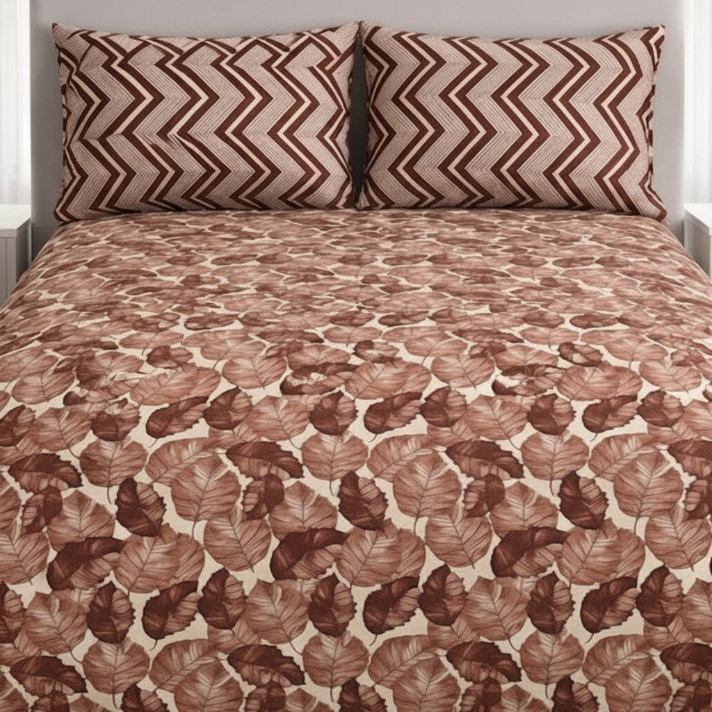 Printed Bed Sheet Set (King)