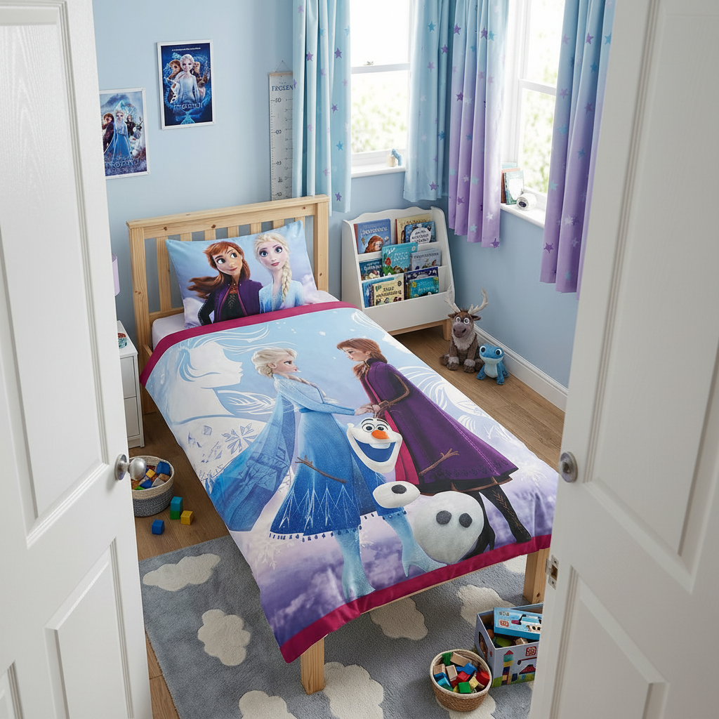 Kids Printed Bed Sheet Set (Single)