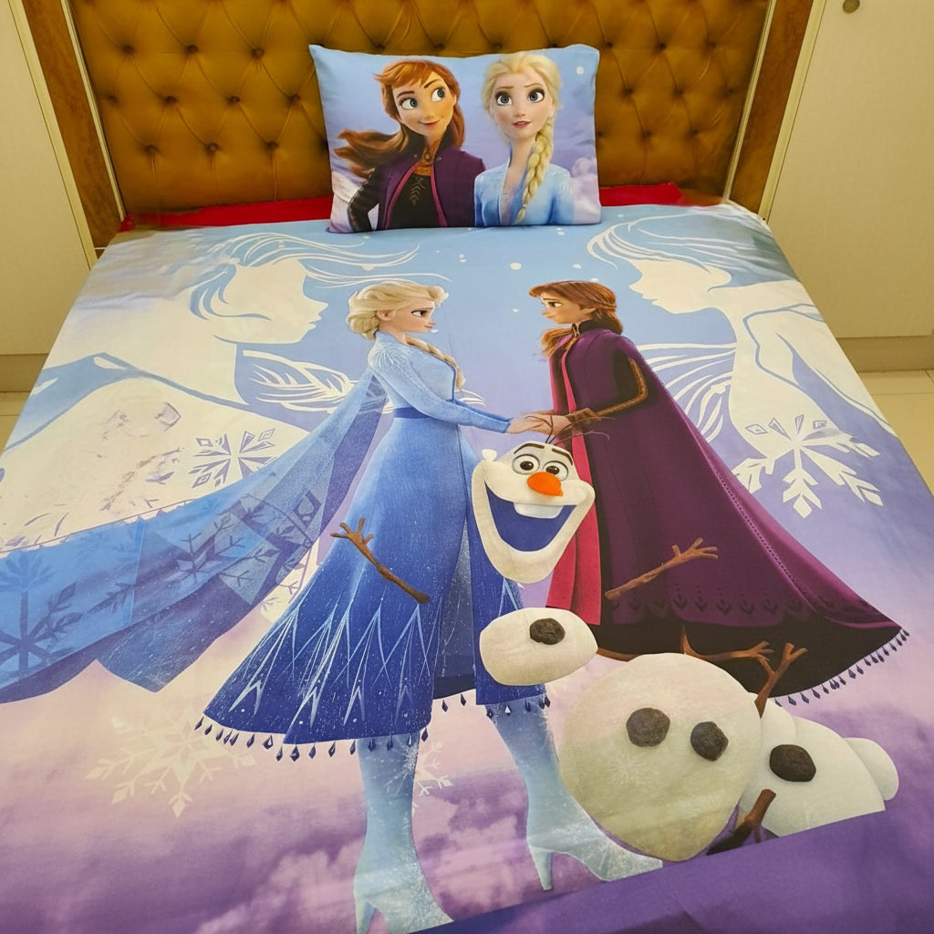 Kids Printed Bed Sheet Set (Single)