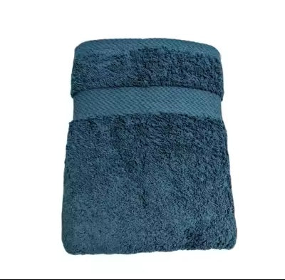 Premium Quality Dyed Bath Towel (Teal Green)