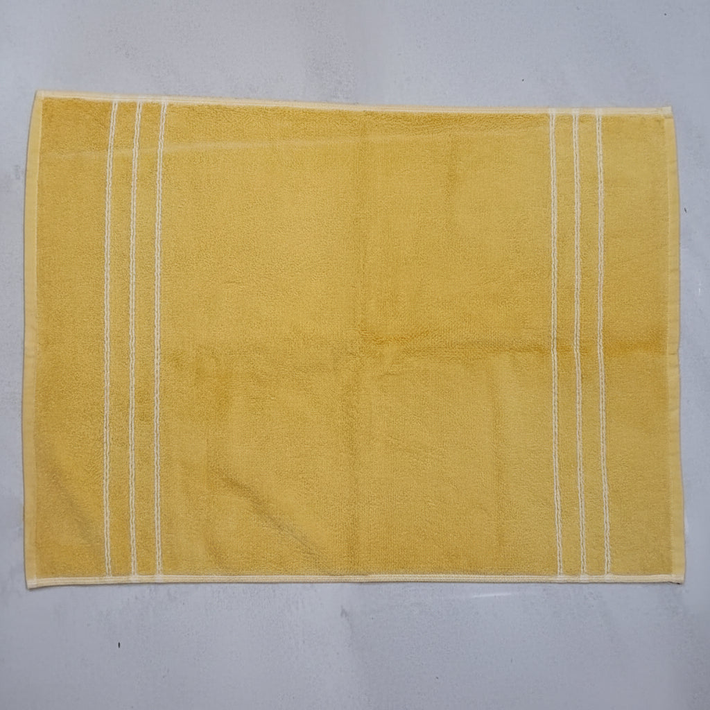 Premium Quality Dyed Bathmat (Yellow)