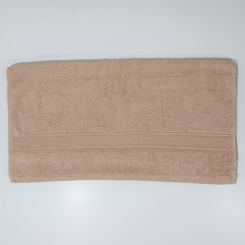 Premium Quality Dyed Bath Towel (Latte)