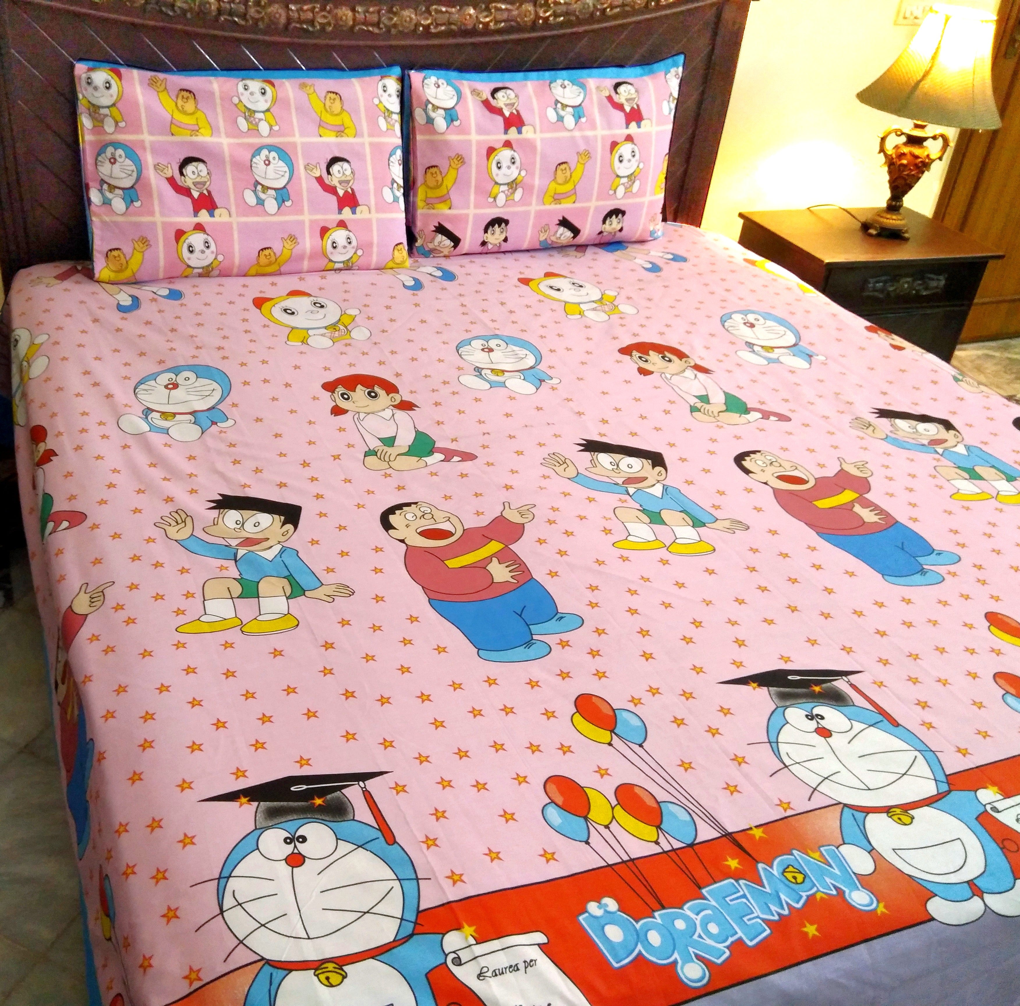 Kids Printed Bed Sheet Set – King Size
