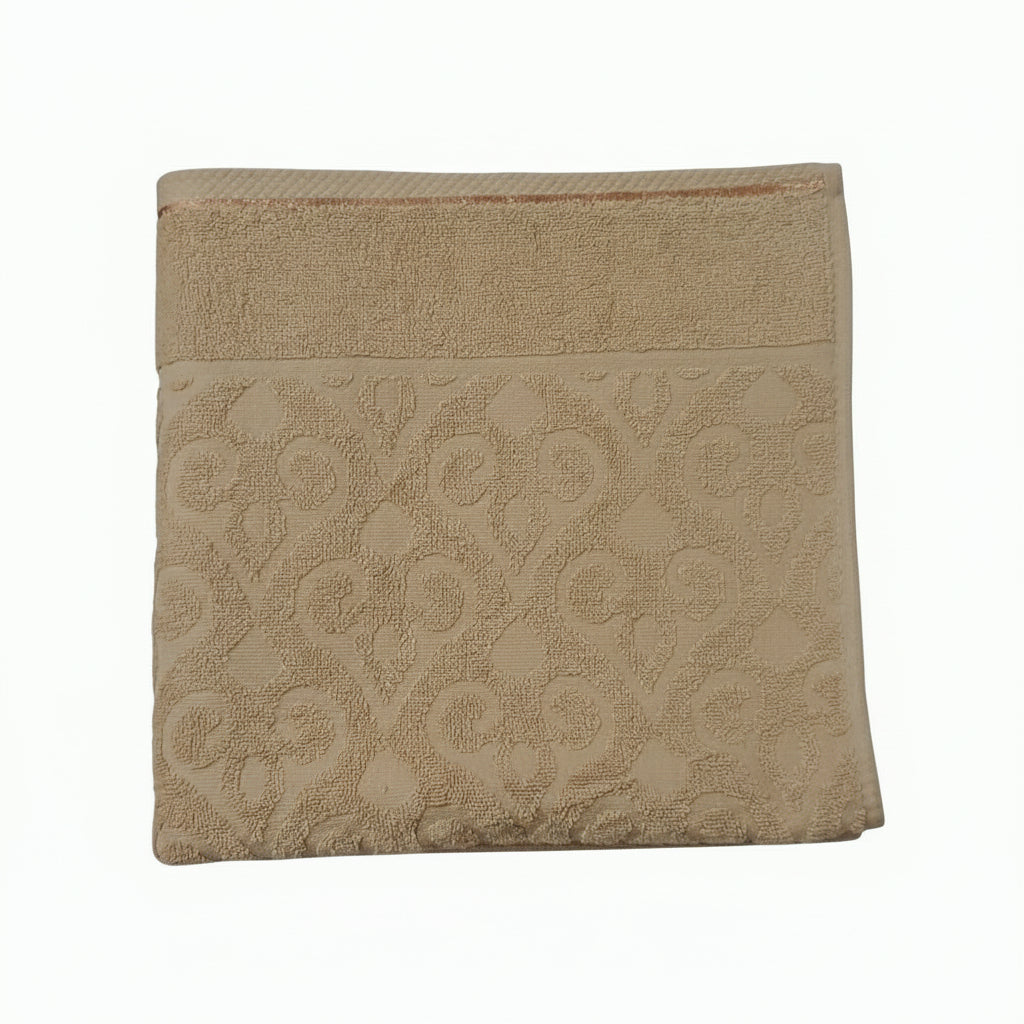 Luxury Dual Sided Jacquard Towel (Linen)