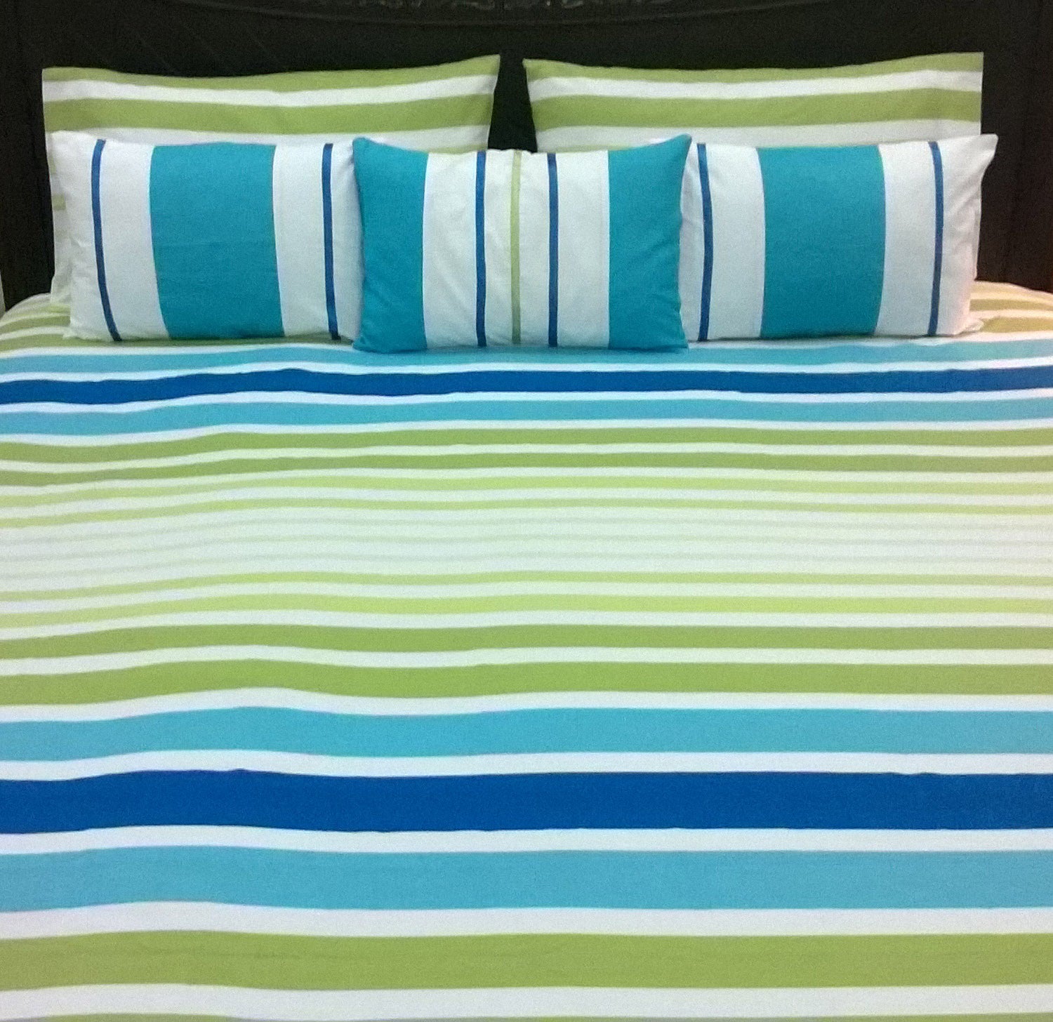 6-Pcs Designer Printed Bed Sheet Set (King)