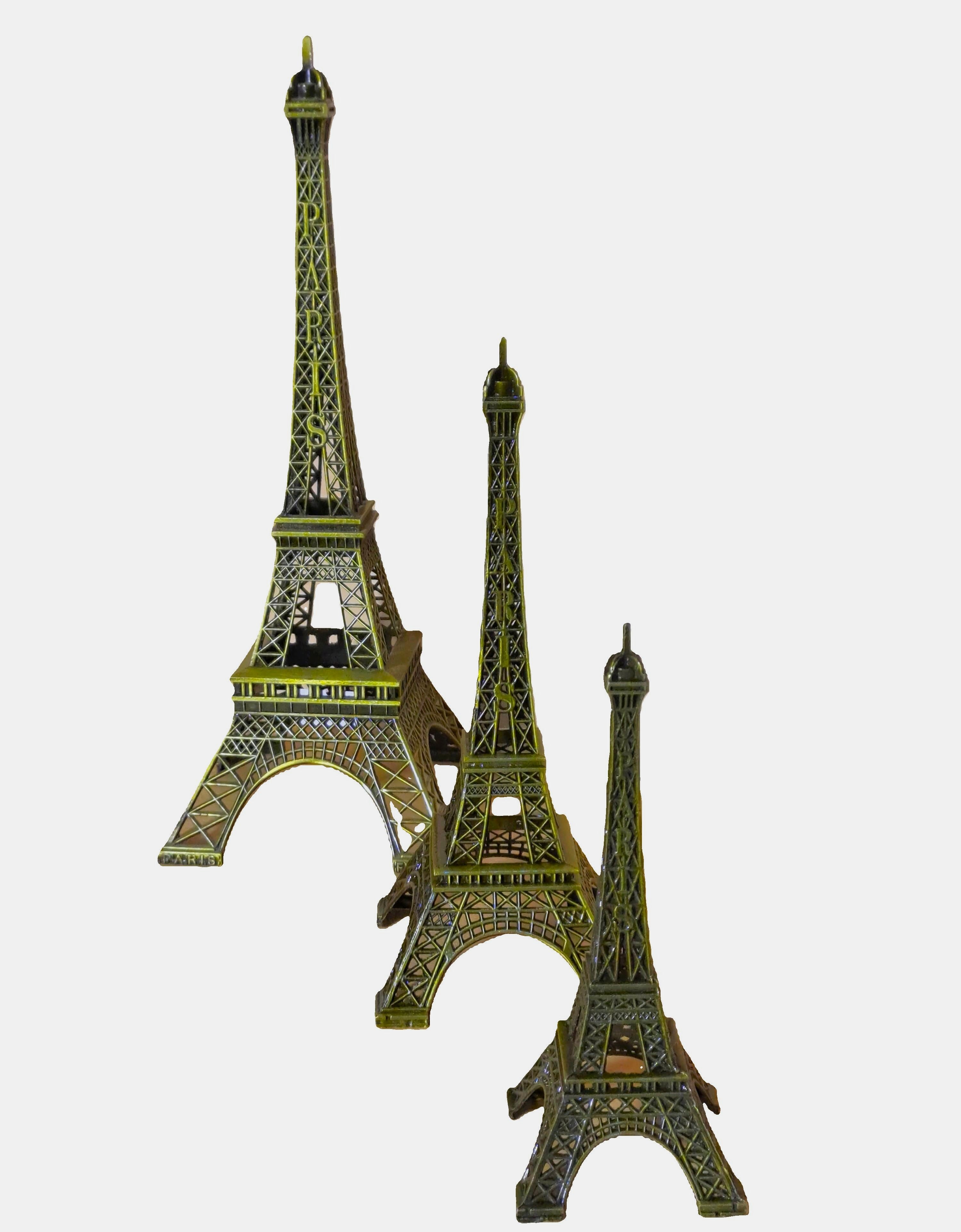 Metallic Eiffel Tower Miniature – 3 sizes available