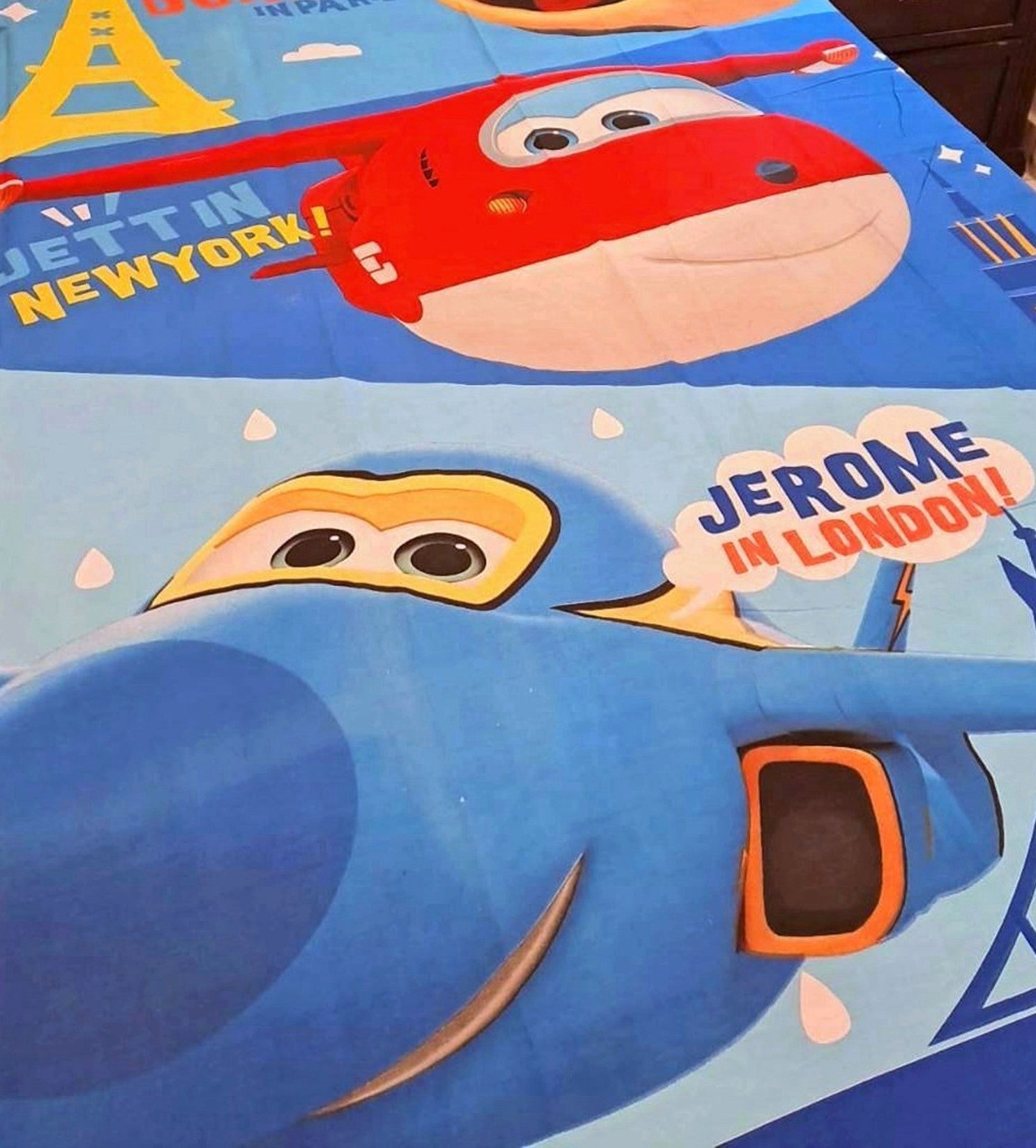 Kids Printed Bed Sheet Set (Single)