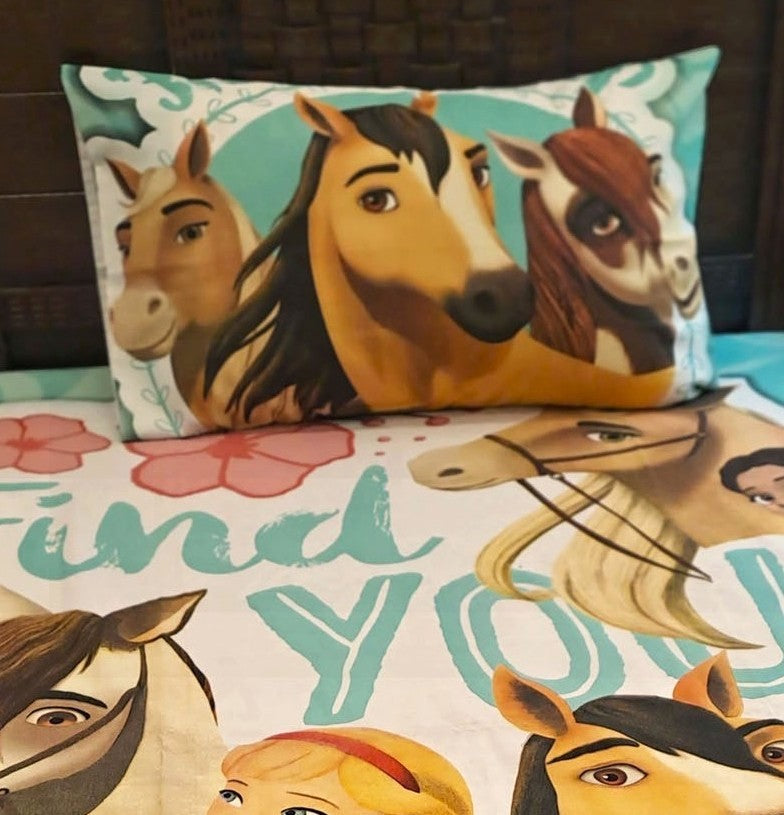 Kids Printed Bed Sheet Set (Single)