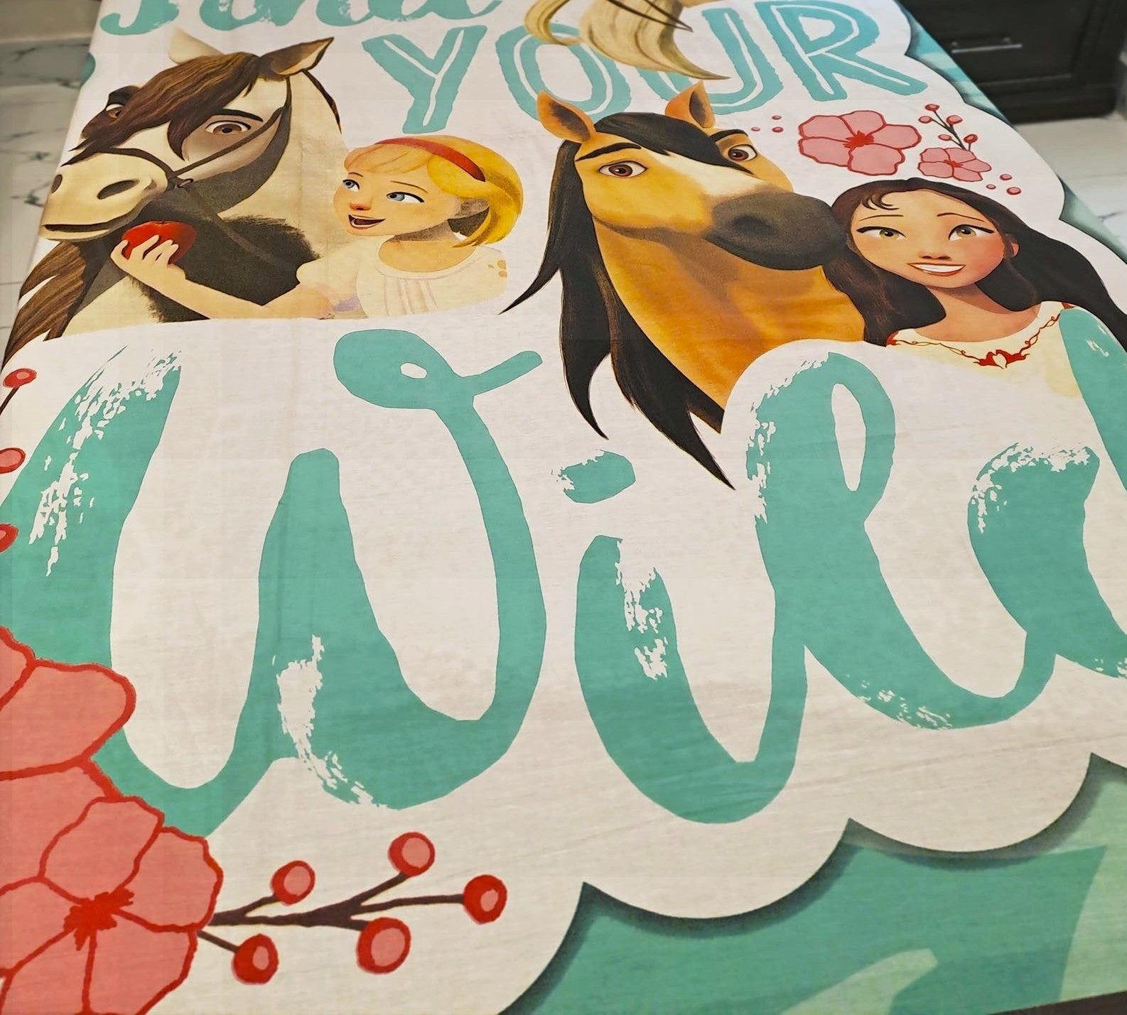 Kids Printed Bed Sheet Set (Single)