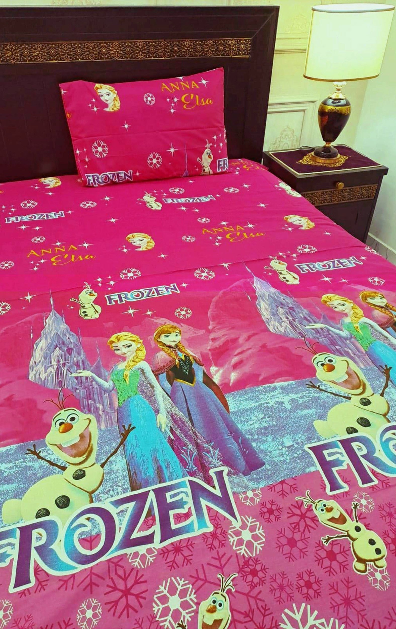 Kids Printed Bed Sheet Set (Single)