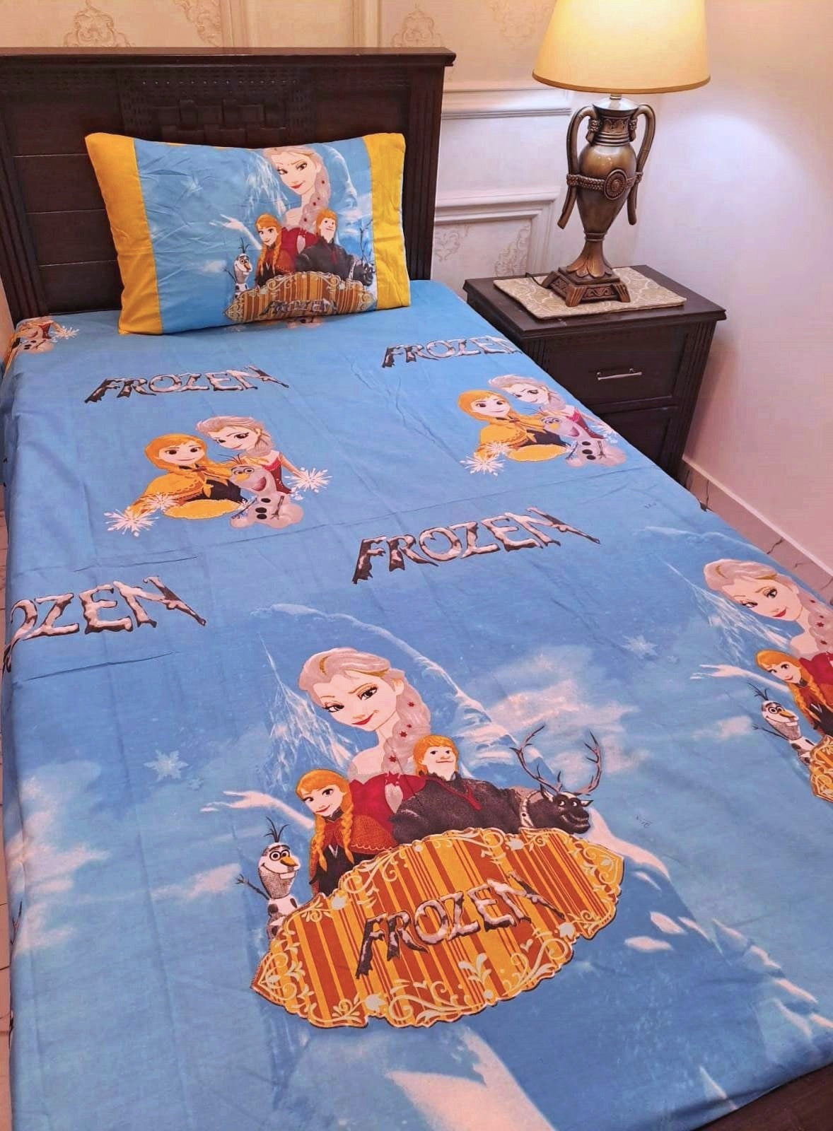 Kids Printed Bed Sheet Set (Single)