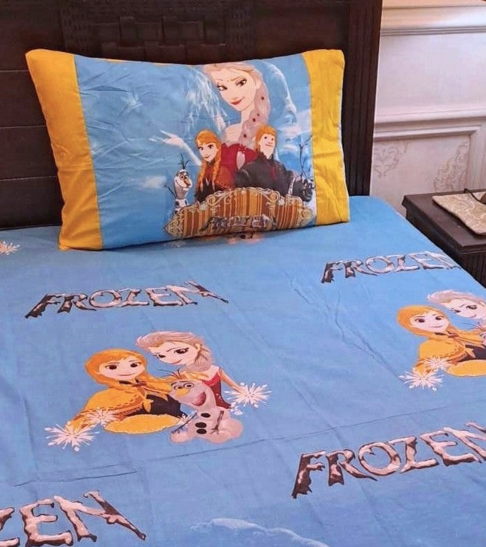 Kids Printed Bed Sheet Set (Single)