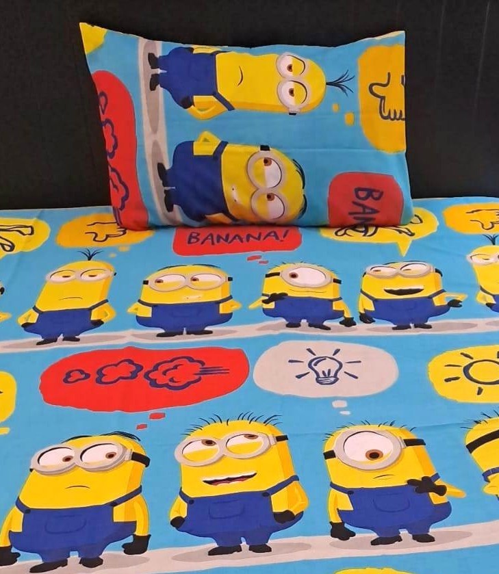 Kids Printed Bed Sheet Set (Single)