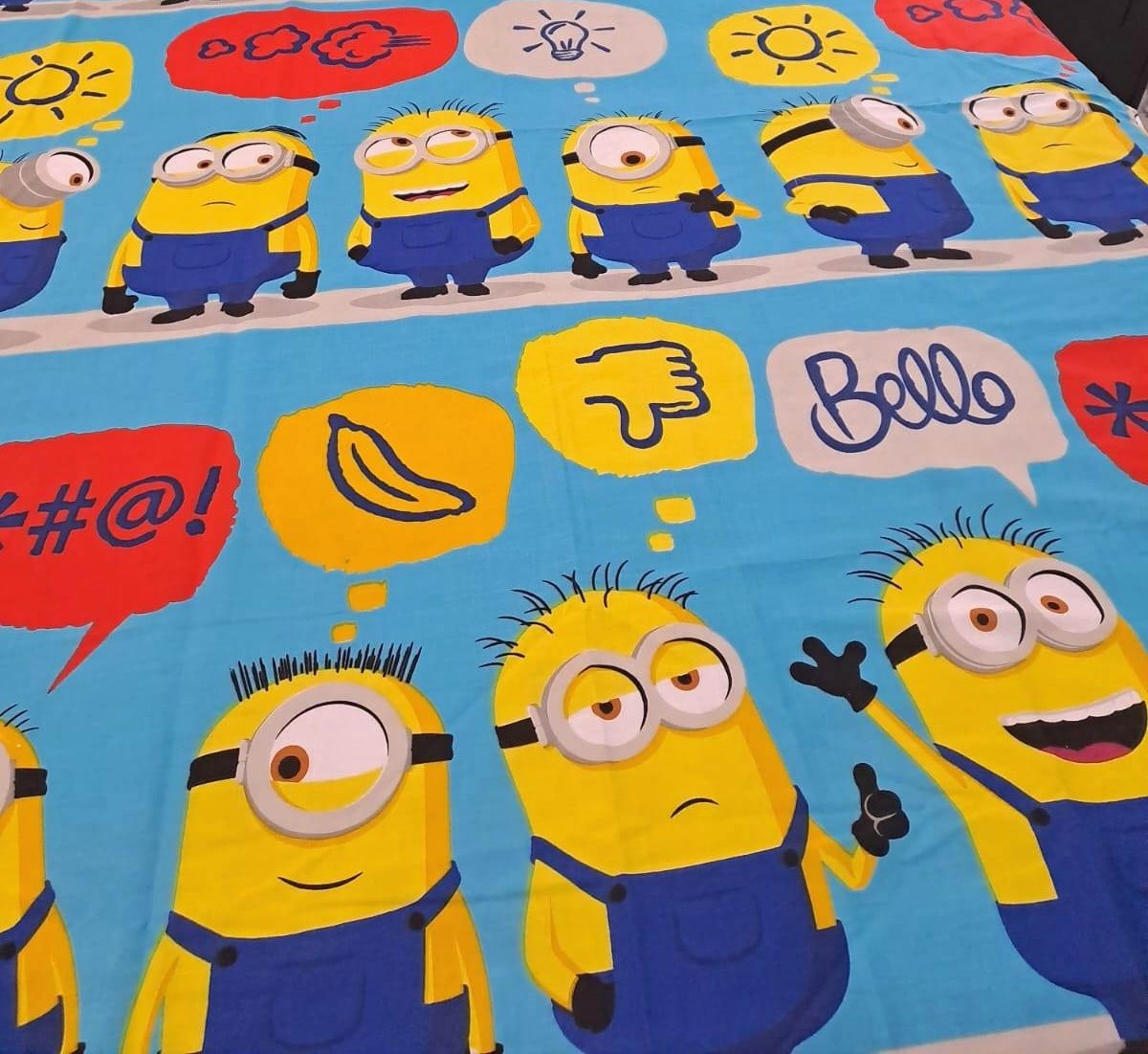 Kids Printed Bed Sheet Set (Single)