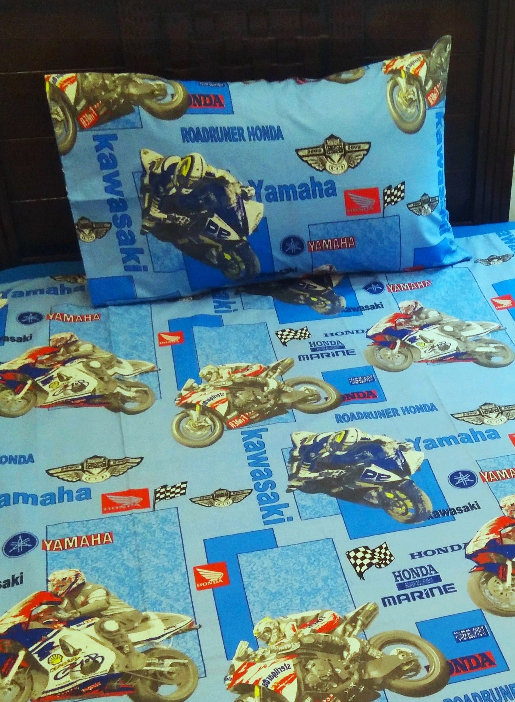 Kids Printed Bed Sheet Set (Single)