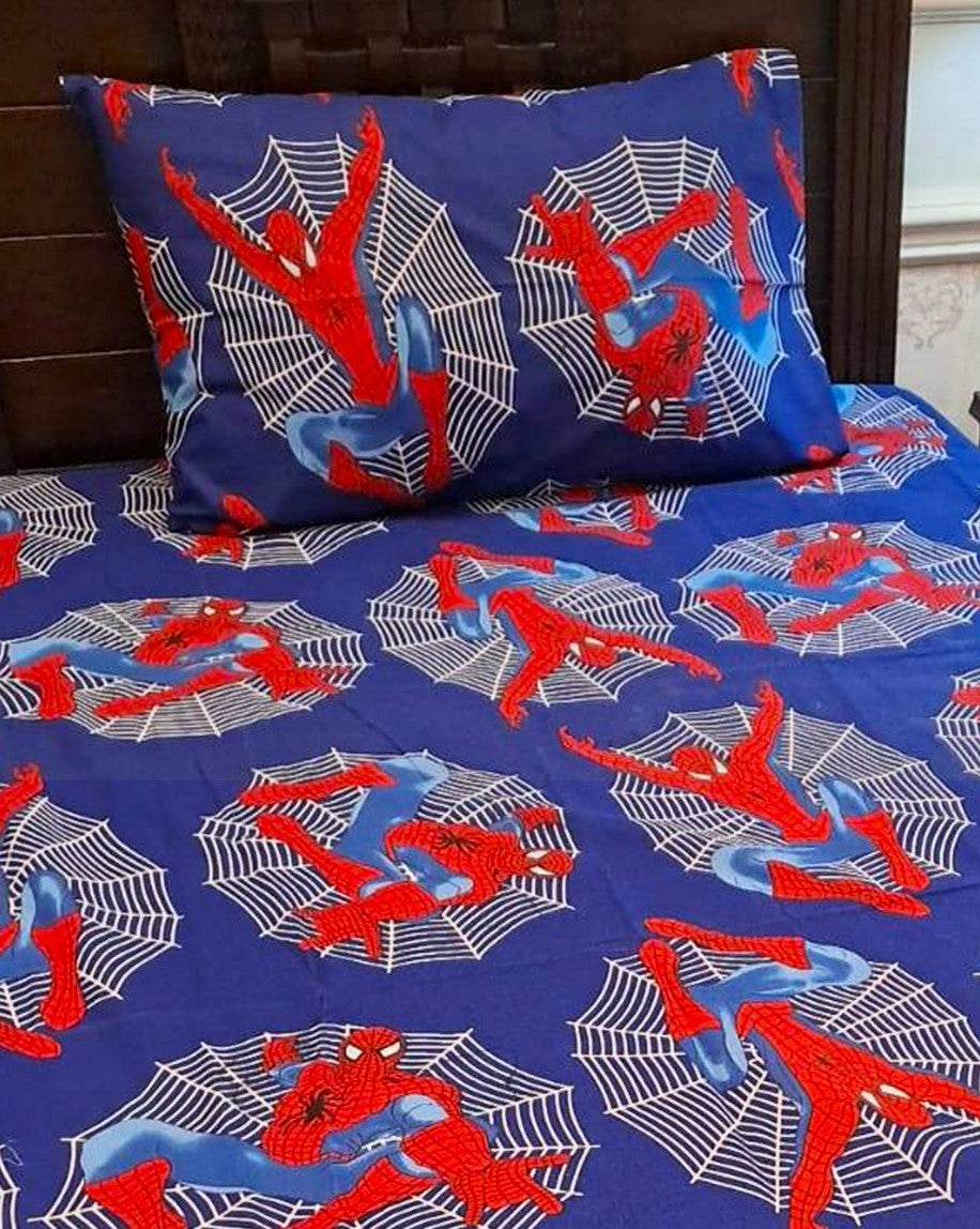 Kids Printed Bed Sheet Set (Single)