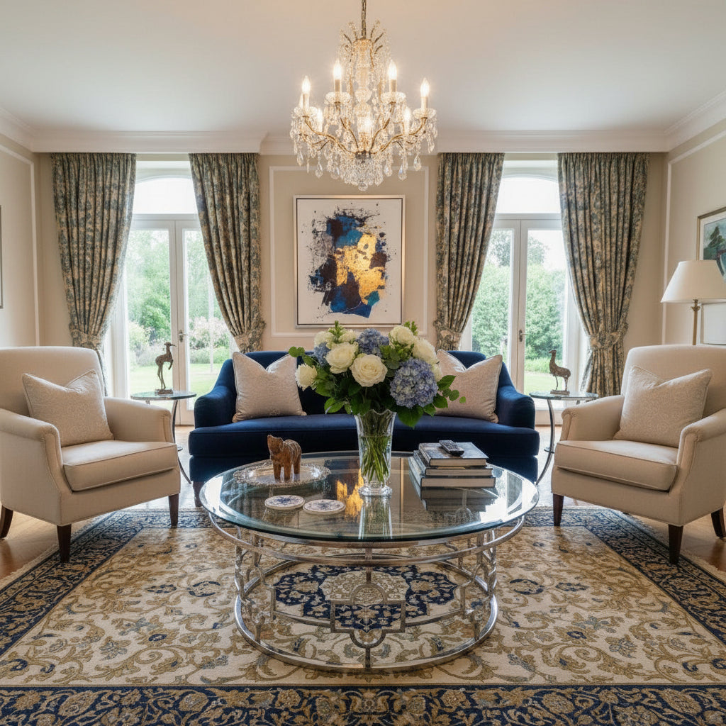 Spiral Pattern Crystal Transparent Glass Vase (without Flowers)