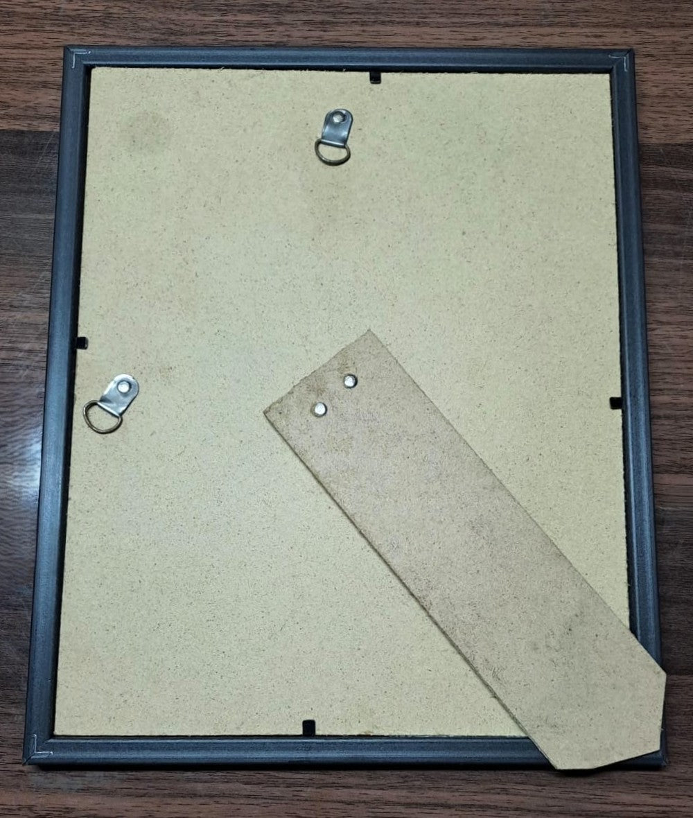Black Painted Wooden Photo frame (for use as Portrait / Landscape)
