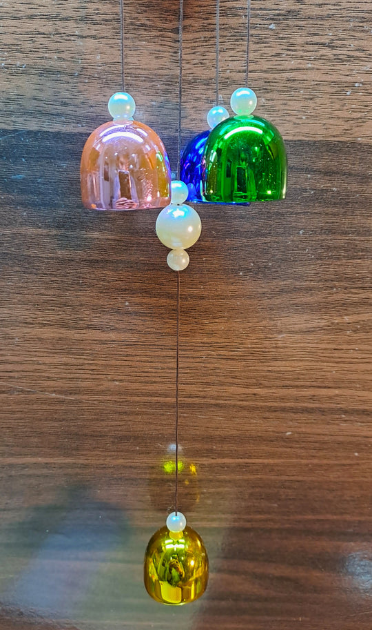 Paris Eiffel Tower Wind Chime With Colourful Bells