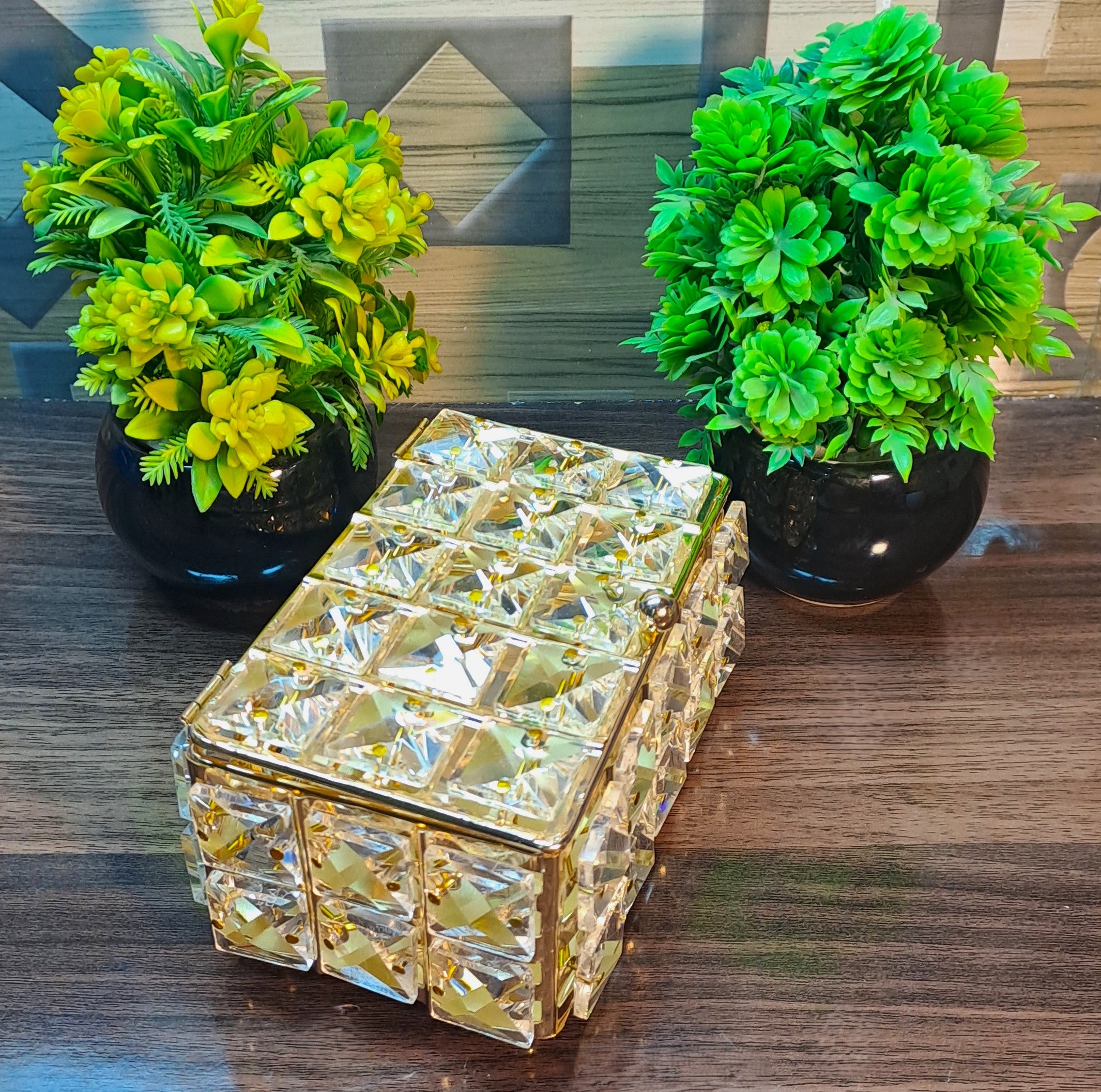 Crystal Beaded Jewellery Box