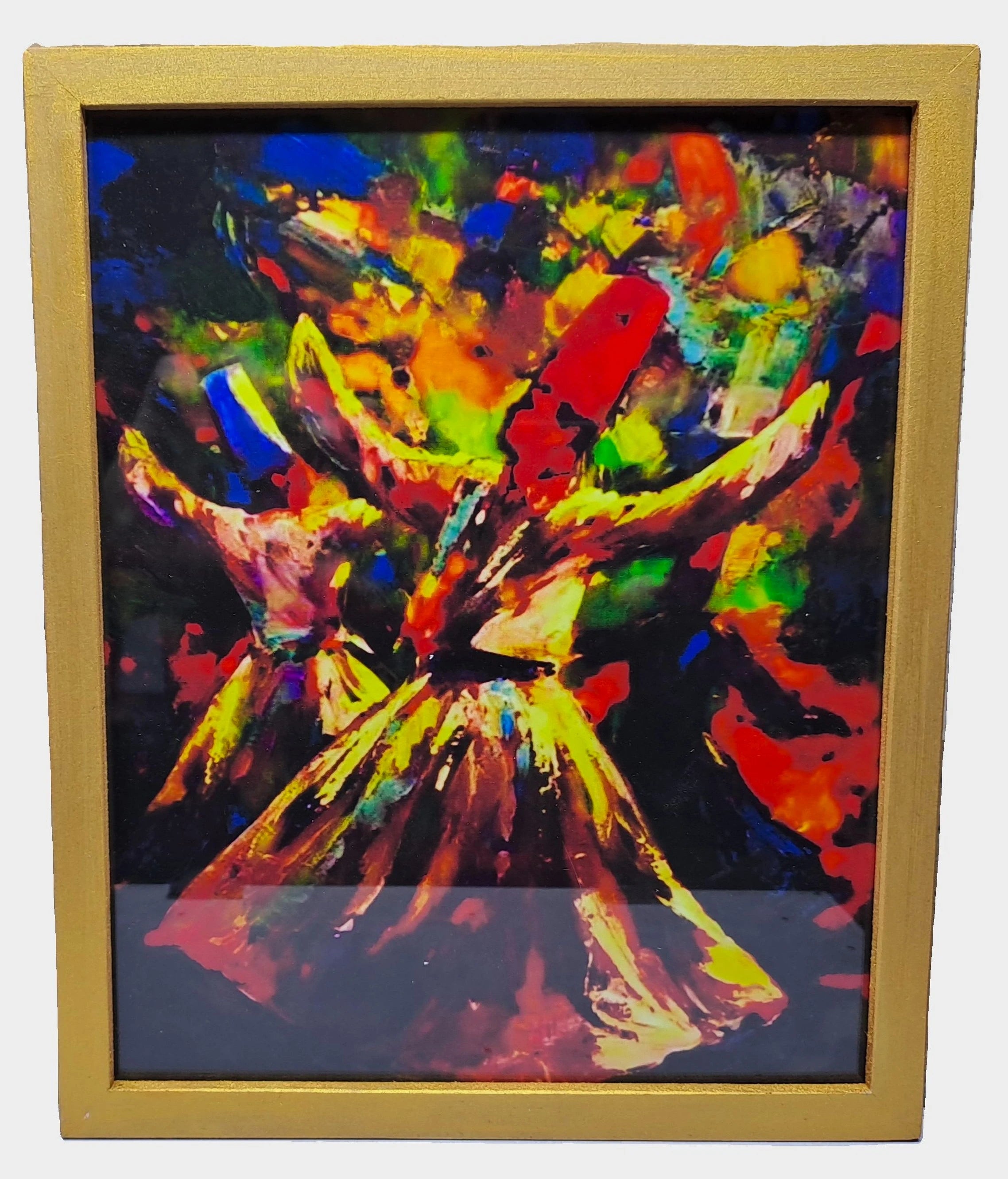 Wooden Wall Hanging Photo Frame with Glass at Front (Sufi Art)