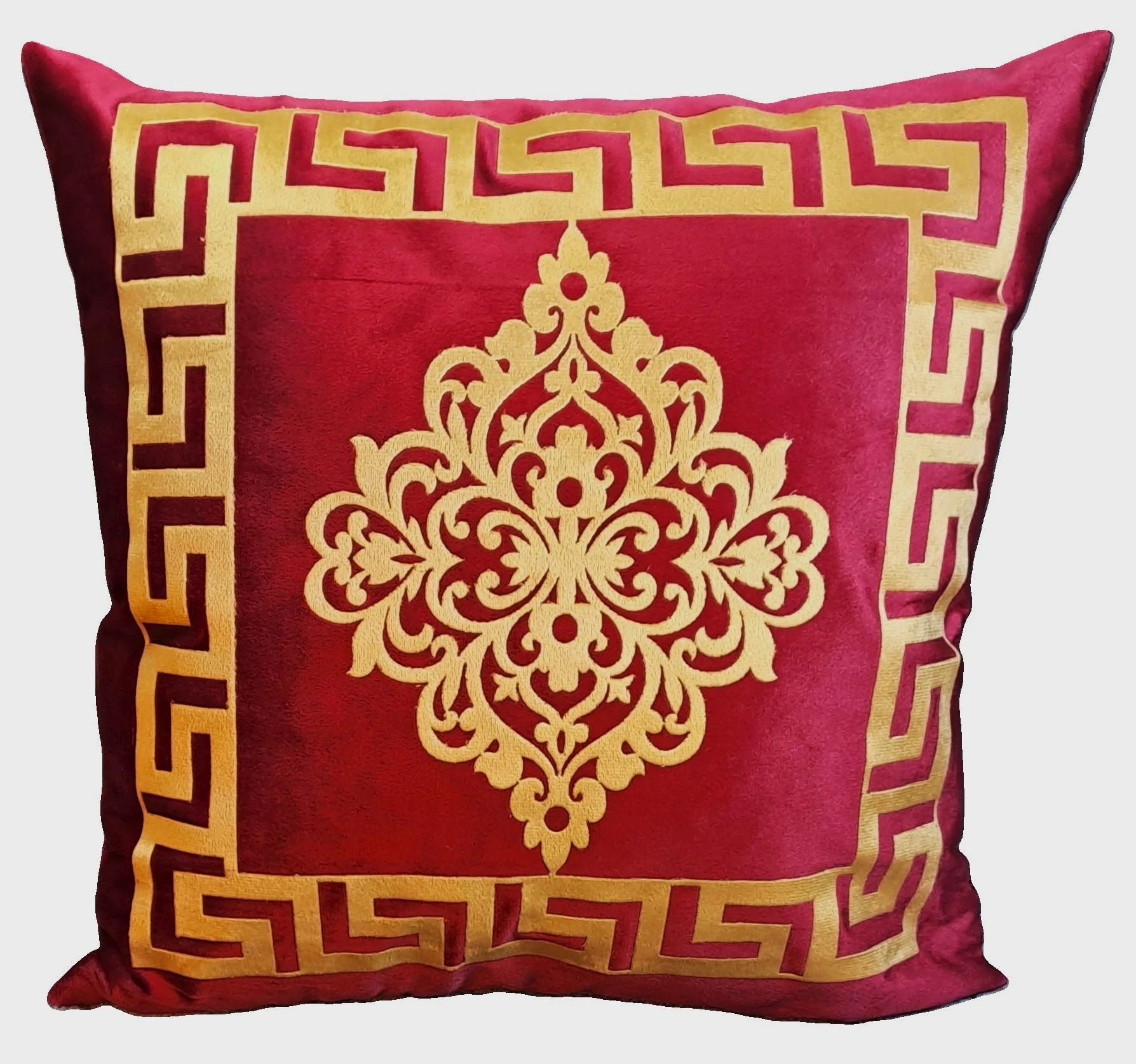 Velvet Laser Cut Cushion Covers (Unfilled) – 2 Pcs Set