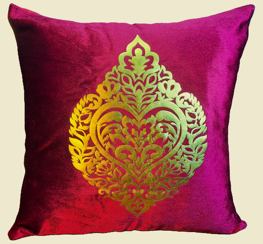 Velvet Laser Cut Cushion Covers (Unfilled) – 2 Pcs Set
