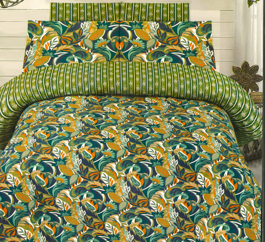Printed Bed Sheet Set (King)