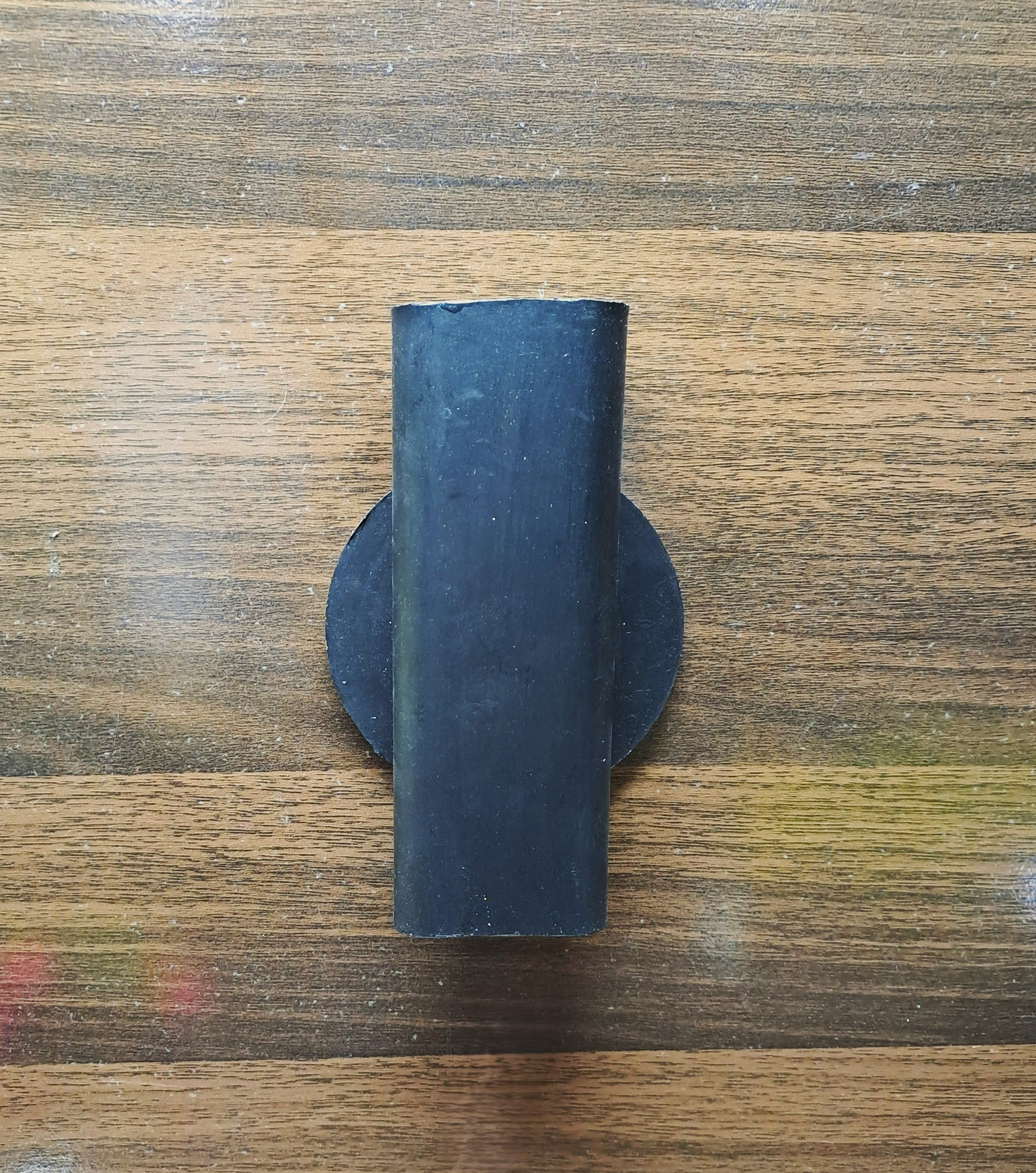 Black Plastic Hanging Vase with artificial Gypsophila Yellow flowers Bunch