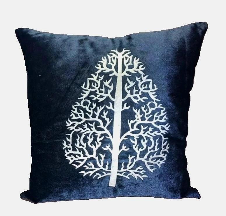 Velvet Laser Cut Cushion Covers (Unfilled) – 2 Pcs Set