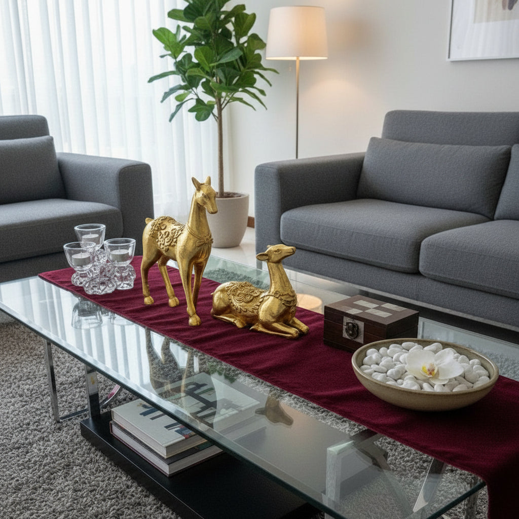 Set of 2 Golden Deers