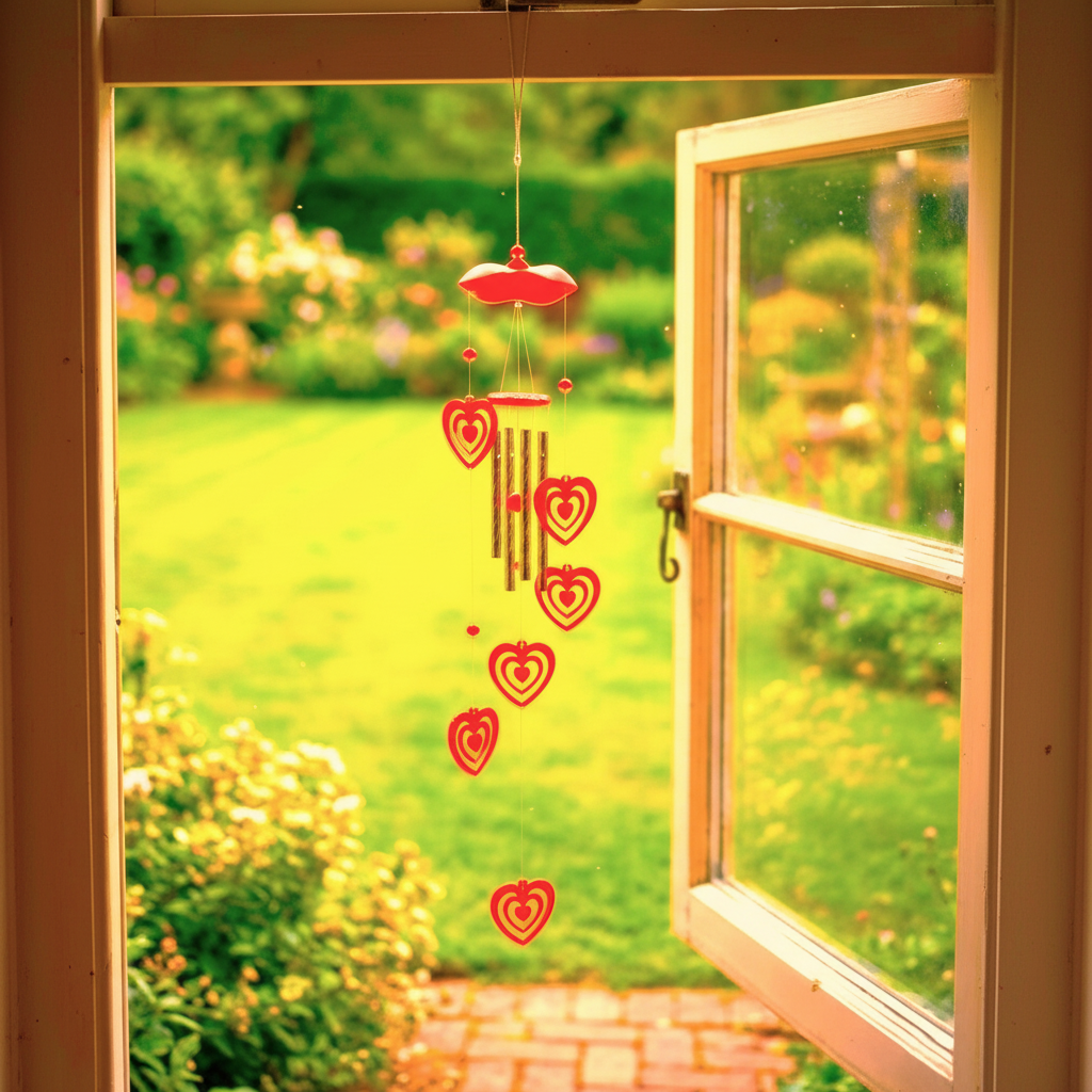 Love Bell Cylindrical Wind Chime