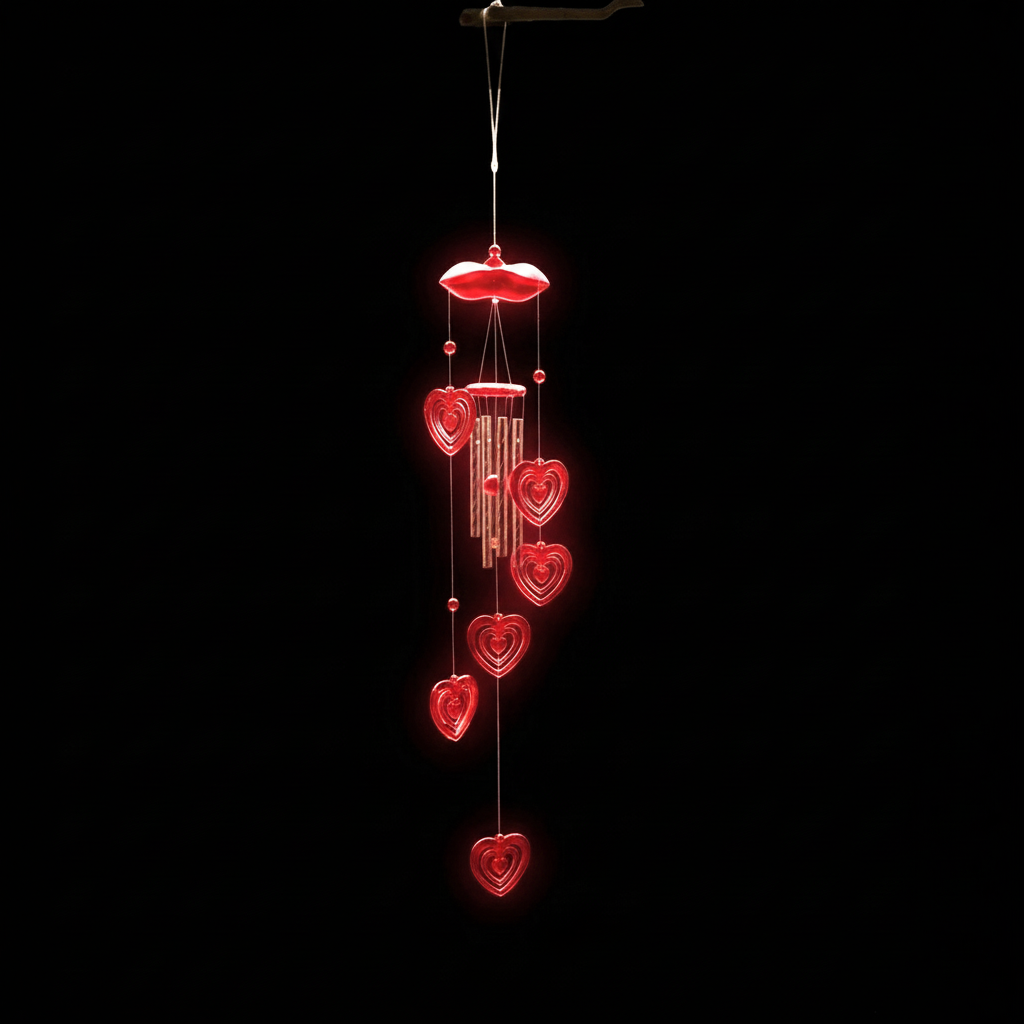 Love Bell Cylindrical Wind Chime