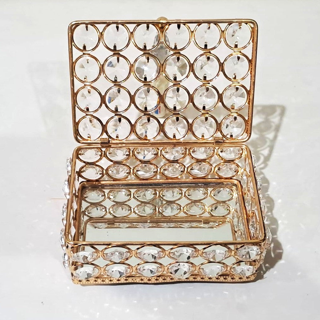 Crystal Beaded Jewellery Box